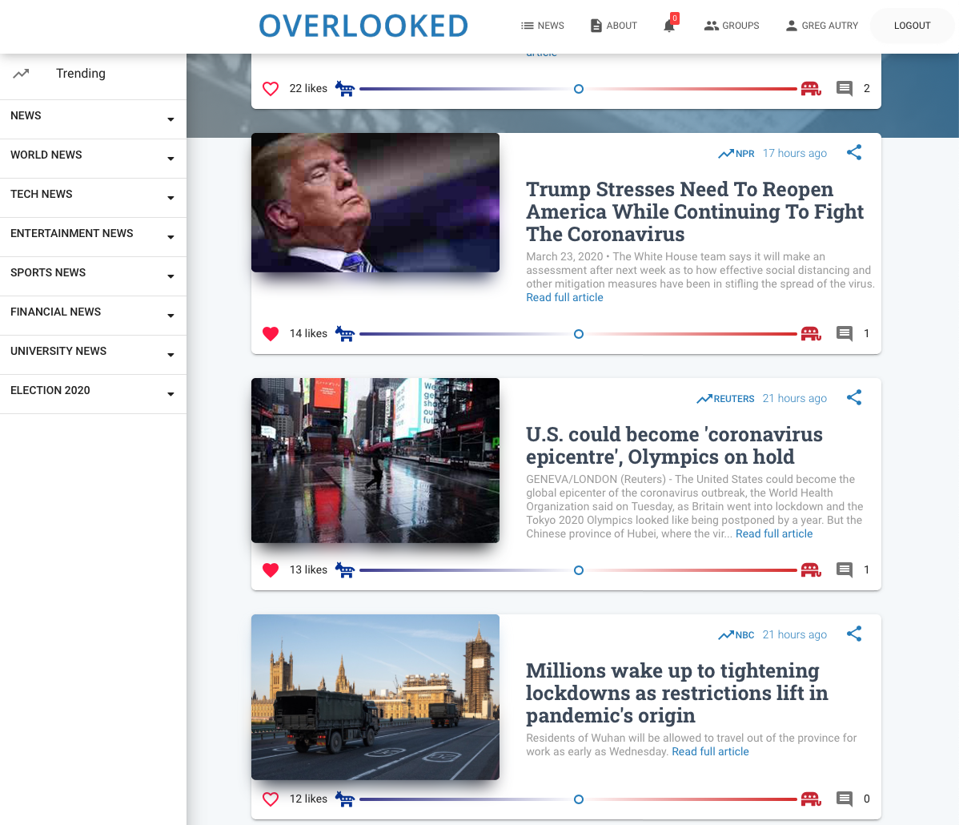 Building The Social News Network To End Fake News